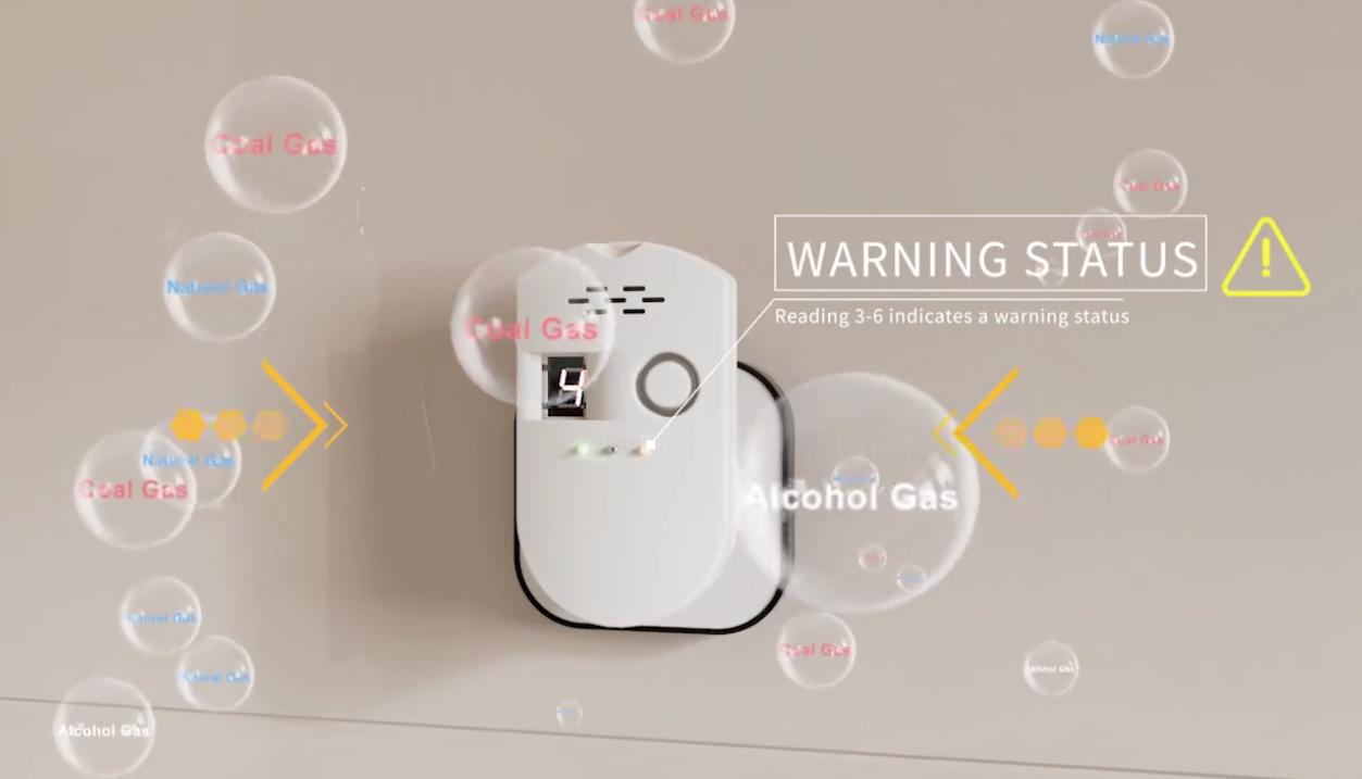 Ningbo PDLux PD-GSV8 Smart Gas Turba - Advanced Gas Deprehensio & Safety System