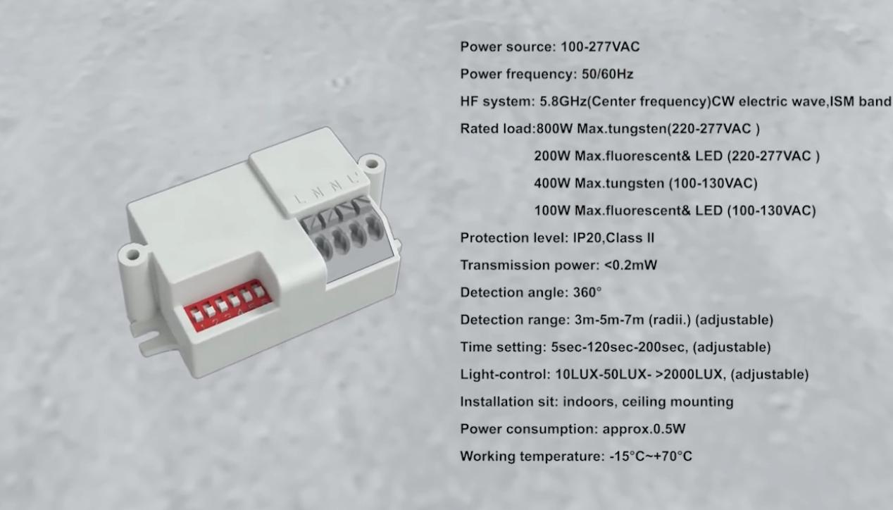 Pdlux launches PD-MV1031 - 5.8GHz CCCLX ° Proin Motion sensorem ad Smart Lucis & Securitatis
