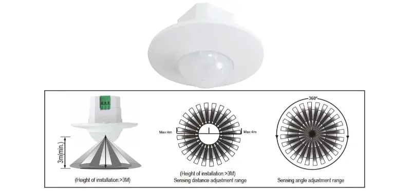 PDLUX Launches PD-PIR200A PIR Sensorem pro 360° TECTUM Motion Detection