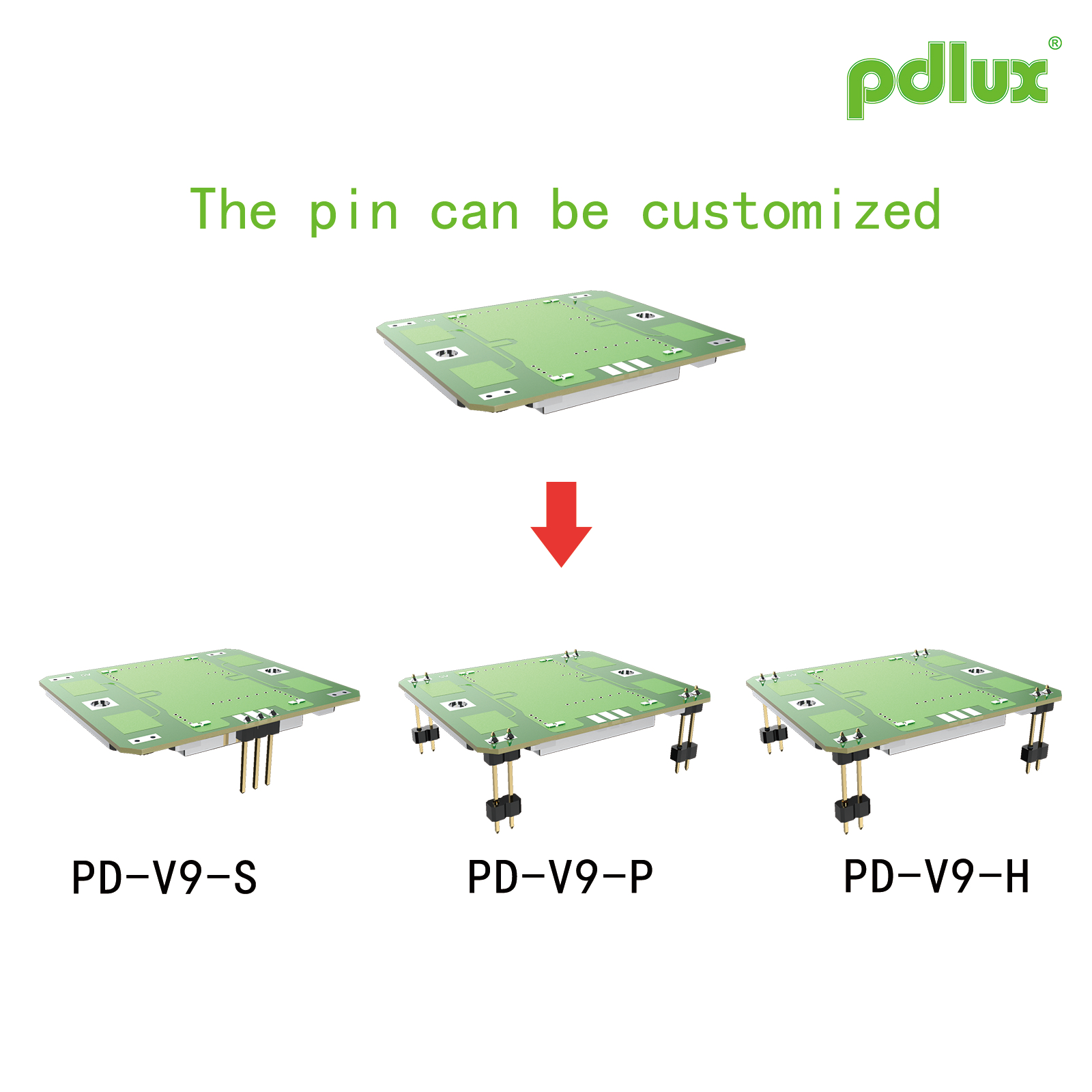 PDLUX Rolls Out Upgraded PD-V9H/PD-V9P/PD-V9S X-Band Doppler Sensus Moduli, Consuetudine Pin-Free Version Libitum
