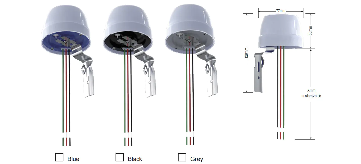 PD-P08KT light-controlled timing switch